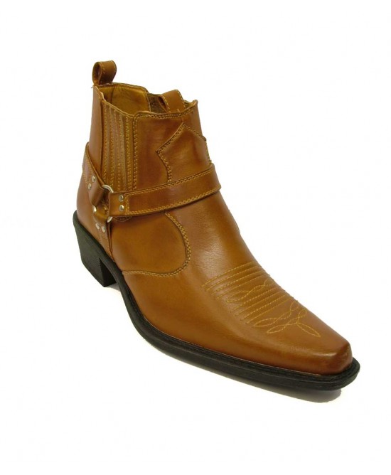 Mens ankle 2025 cowboy boots